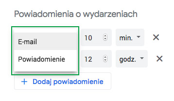 instrukcja dodania kalendarza ZGK do Google